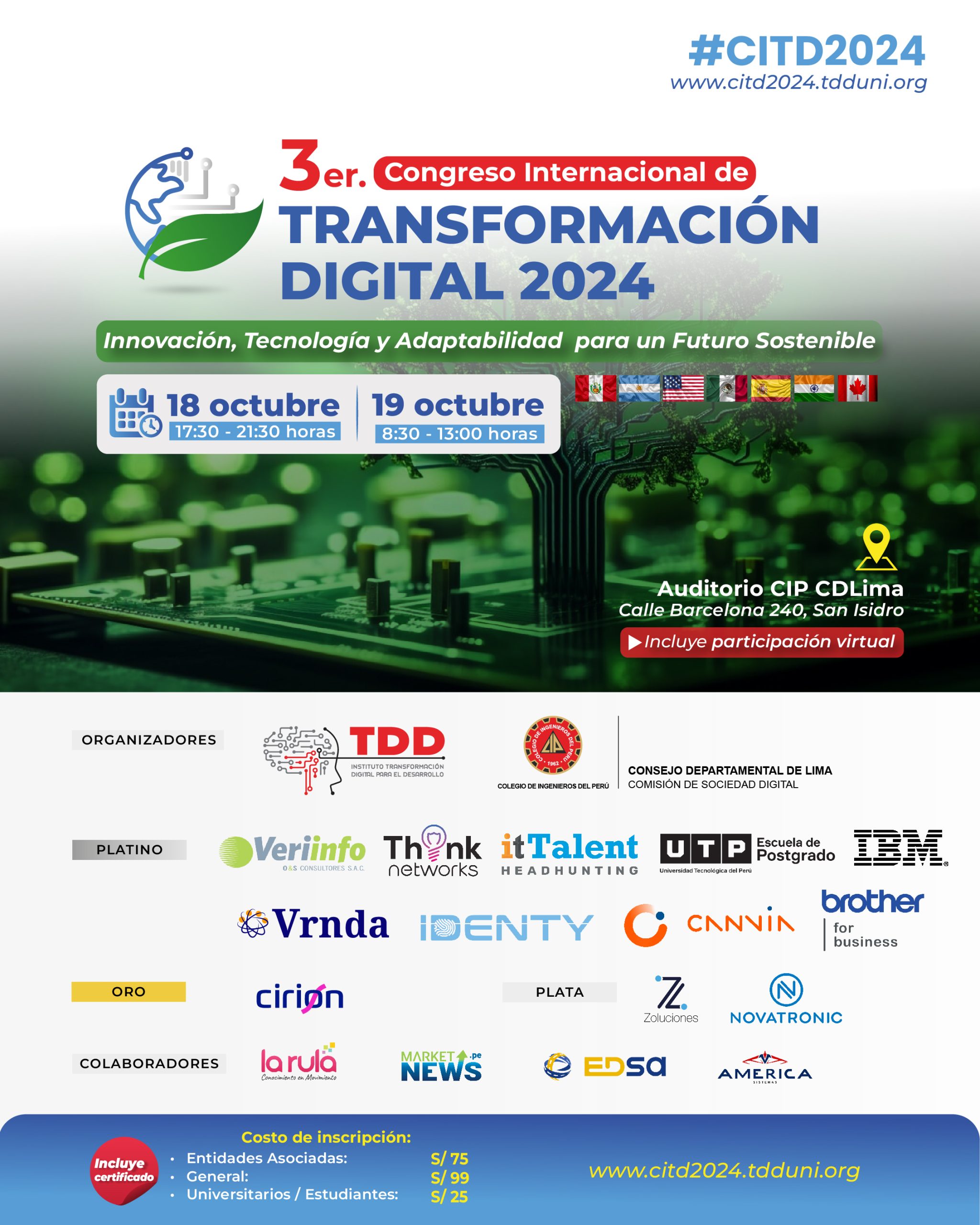 3er. Congreso Internacional de Transformación Digital #CITD2024 - ProUni